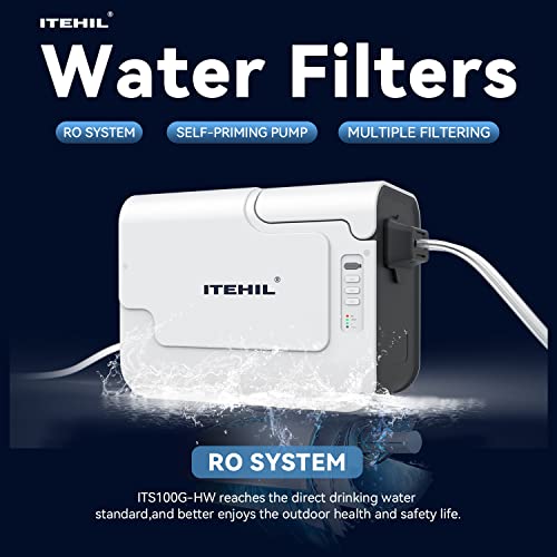 Portable Water Filter with Hybrid and RO Filter, Hiking - Image 3