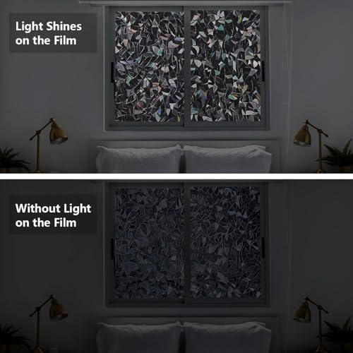 Blackout Window Privacy Film with Tools, 17.5″ x 78.7″ - Image 6