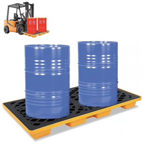 2 Drum Spill Containment Pallet, 2000 Lb Capacity - Image 2