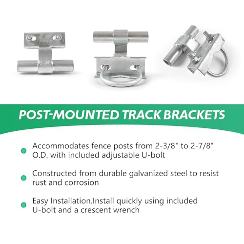 6" Sliding Gate Hardware Kit for Chain Link Fence - Image 8