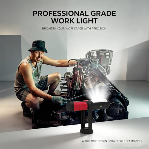 Rechargeable Work Light Portable LED Multi-use Magnetic | Home Repair - Image 7