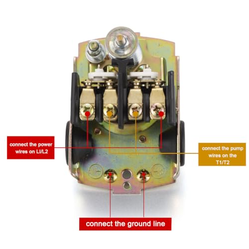 Water Pressure Switch 40-60psi for Well Pump - Image 6