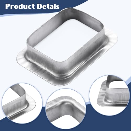 VYH 2" x 3" Rain Gutter Downspout Drop Outlet Aluminum K Style (4 - Image 3