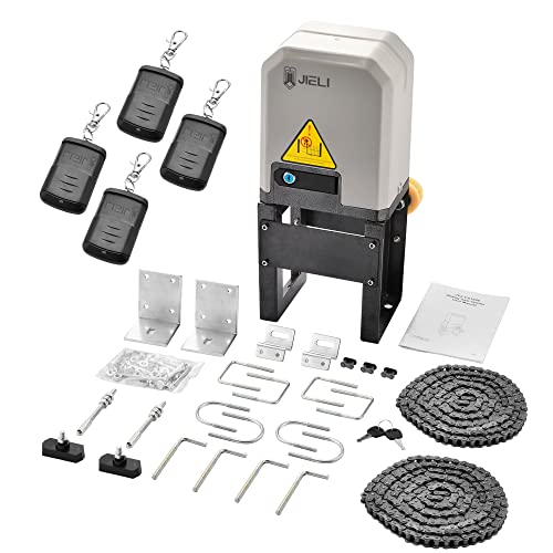 JIELI JY7 Automatic Sliding Gate Opener with 4 Remote - Image 2