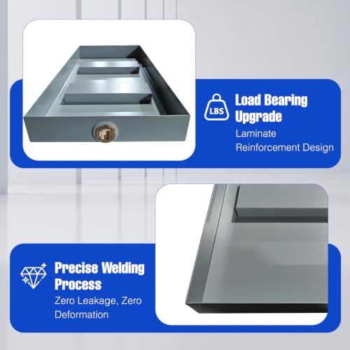 21 x 10 x 2 Inch Steam Generator Drain Pan for SteamSpa - Image 6
