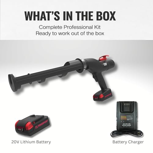 5026 Series Cordless Heavy Duty Caulking Gun I 20V Lithium - Image 3