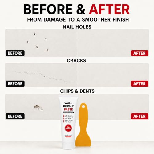 Drywall Repair Kit, Wall Repair Paste for Nail Holes & | Home Repair - Image 4