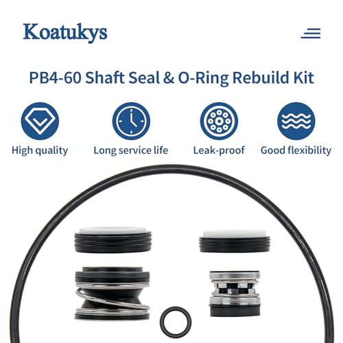 PB4-60 Booster Pump Shaft Seal & O-Ring Rebuild Kit | Home Repair - Image 6