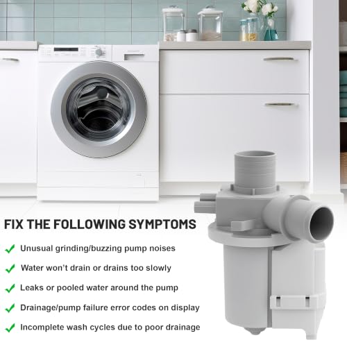 4681EA1007A Washer Drain Pump Assembly Compatible with L-G - Image 5