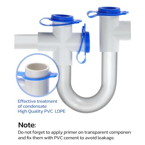 2Pack 3/4" Standard Condensate Trap with 17" Cleaning - Image 4