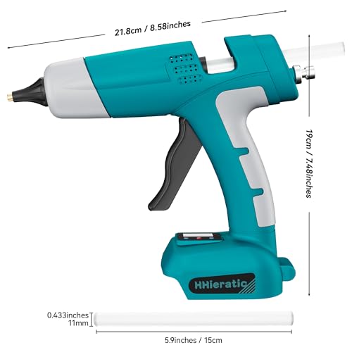Cordless Hot Glue Gun for Makita 18V Battery,Craft Glue - Image 3