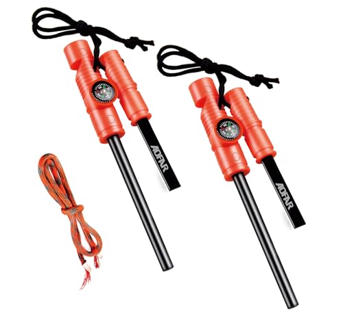 AOFAR Fire Starter AF-381/AF-381plus Fire Steel | Travel Essentials - Image 2