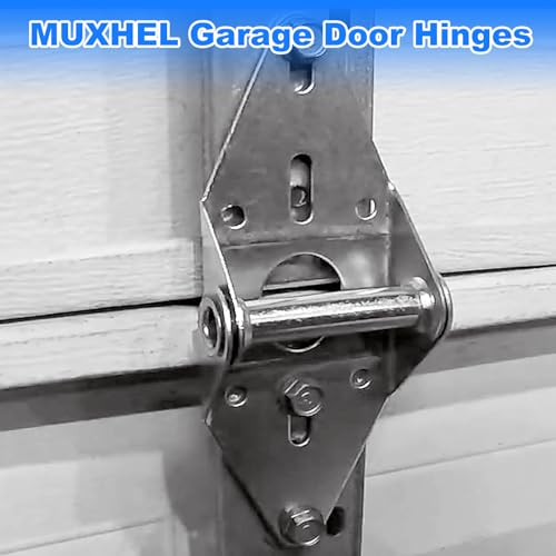 12 Pcs Garage Door Hinges with Galvanized Finish, 2.7" × 7" Heavy - Image 8
