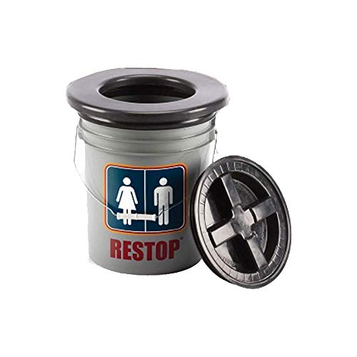 Portable Toilet Commode with Flexible Foam Toilet Seat | Home Repair - Image 2