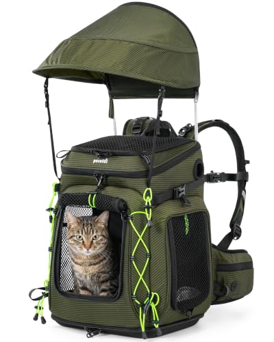 Pecute Cat Backpack Carrier,Pet Carrier Backpack for Hiking - Image 2