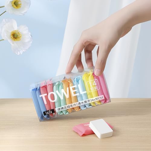 Compressed Towel Tablets, Portable Disposable Towels for Travel - Image 3
