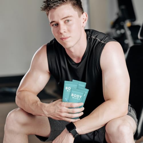 Treela 300 Pcs Large Body Wipes Bulk Deodorant, 7.09" X 9.84" - Image 7