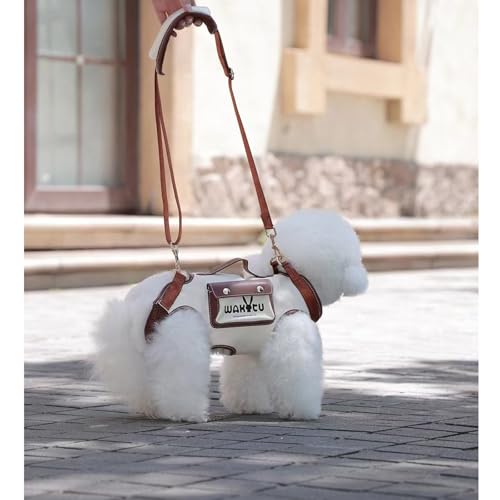Wakytu Dog Lift Harness Dog Carrier Sling for Small Dogs & Cats,S - Image 7