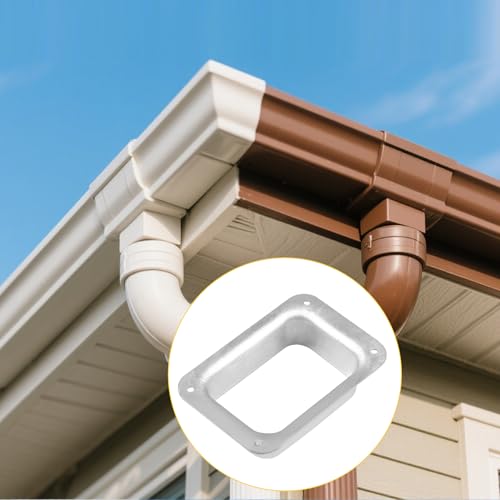 (2 Pack)Aluminum Gutter Downspout Outlet – 2" x 3" – - Image 8