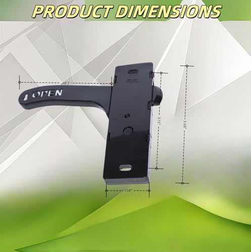 RV Screen Door Latch Right Handle Kit, RV Screen Door Handle - Image 4