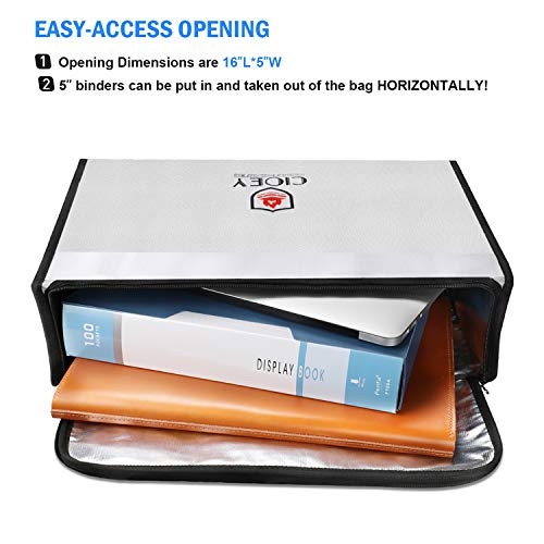 Fireproof Document Bag - Fireproof Box [Thermal Insulated] - Image 5