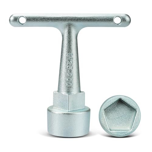 Water Meter Wrench for Pentagon Socket, Curb Stop Wrench - Image 2