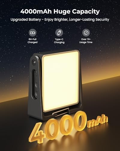 Rechargeable Camping Light Lamp, 2 Pack 4000mAh Dimmable - Image 7