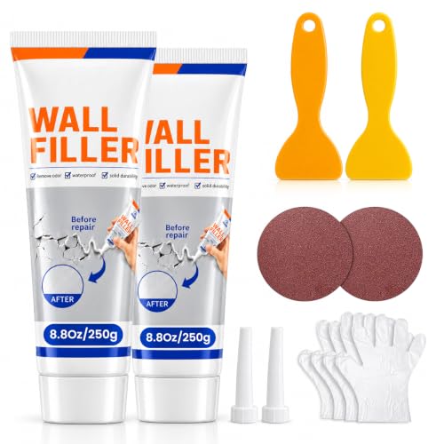 Wall Repair Paste Tube, 17.6Oz 2 Pack Drywall Repair Kit | Home Repair - Image 2