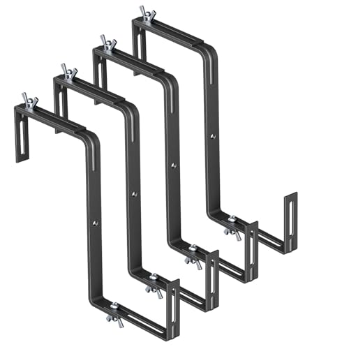 Adjustable Planter Box Brackets,Enhanced Bottom Support - Image 2