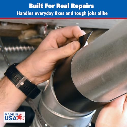 Gaffer Power Black Butyl Repair Tape 4 in x 5 ft, Waterproof - Image 3