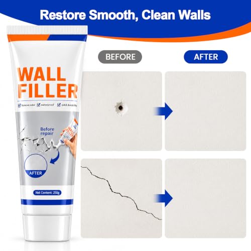 Wall Repair Paste Tube, 17.6Oz 2 Pack Drywall Repair Kit | Home Repair - Image 3