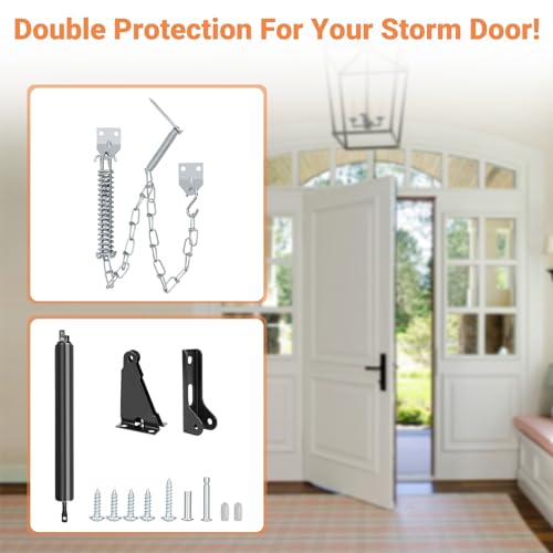 Storm Door Closer, 2PCS Heavy Duty Screen Door Closers - Image 7