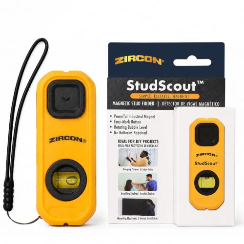 Zircon® StudScout™ Magnetic Stud Finder with Level & Marker - Image 2
