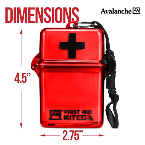 Avalanche Mini First Aid Kit, 30 Pcs Emergency Supplies - Image 7