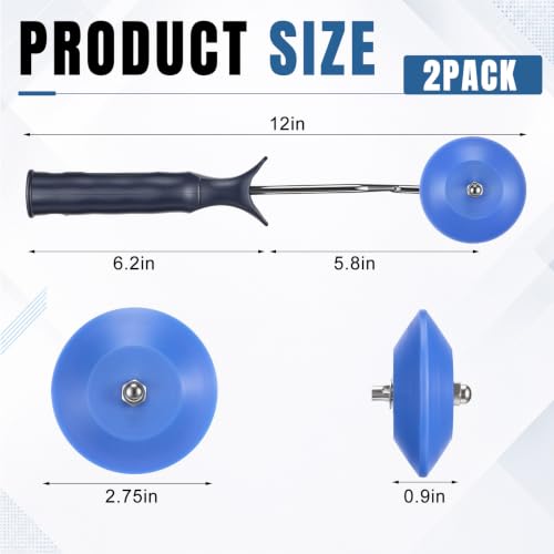 2 Pcs 1/2in Wedge Roller for Touch Up Grouting Lines Tool - Image 3