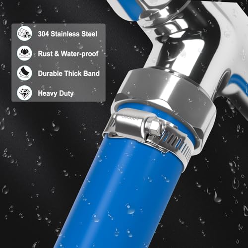 Hose Clamps DIY Kit 16 FT, Adjustable Metal Screw Clamps - Image 8