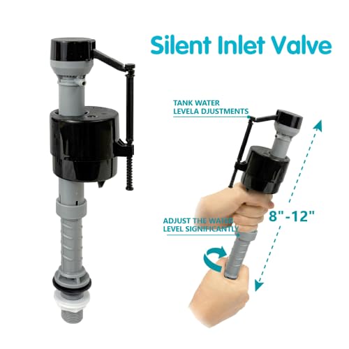 Universal 3-Inch Toilet Repair Kit, Upgraded Design Flush Valve - Image 7