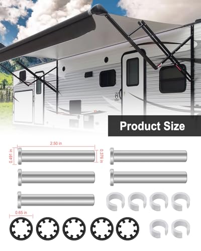 Power Rv Camper Awning Part Pin and Fasteners Kit Fit for Dometic - Image 5