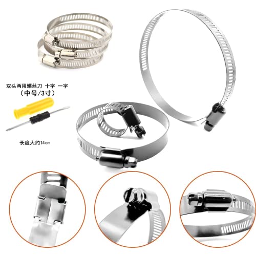 20pcs 304 Stainless Steel Adjustable 44-108mm Range Worm | Hand Tools - Image 8