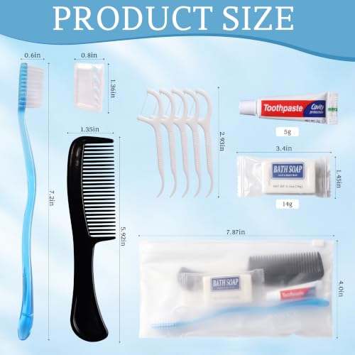120pack Personal Hygiene Kit Basic Toiletry Kits Homeless - Image 3