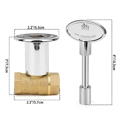 Onlyfire 1/2 Inch Straight Gas Key Valve Kit for Fire Pit - Image 4