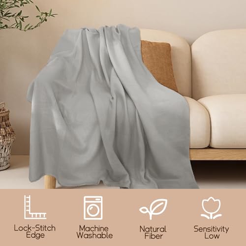 24 Pcs Fleece Blankets Bulk 60 x 50 in, Soft Lightweight Throw - Image 4