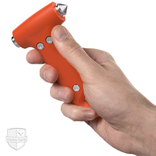 Swiss Safe Car Safety Hammer Window Breaker Tool | Hand Tools - Image 6