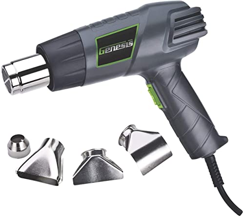 Genesis GHG1500A Dual Temperature Heat Gun Kit With Fast Heat - Image 2