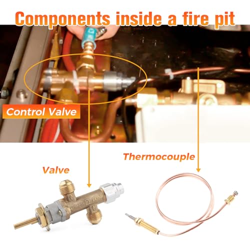 Low Pressure Propane Gas Fire Pit Fireplace Flame Failure - Image 4