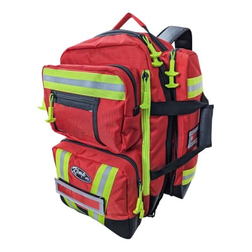 Kemp USA Premium Ultimate EMS Backpack Red Emergency - Image 2