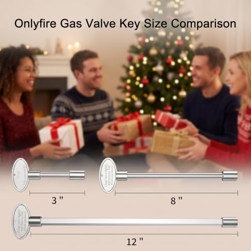 onlyfire Universal 3 Inch Gas Valve Key for Gas Fire Pit - Image 4