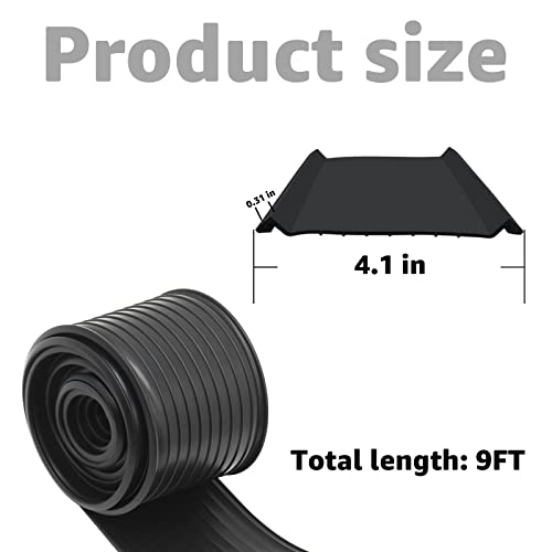 for Clopay Garage Door Rubber Bottom Weather Seal Single | Home Repair - Image 3