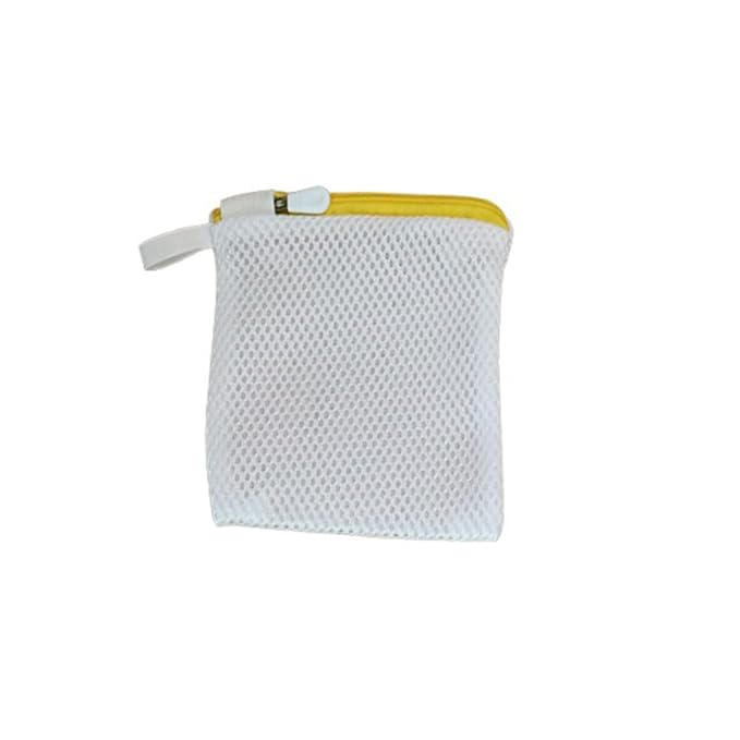 4 Pack Laundry Bags Zipper Mesh Wash Bags Holder for Washing Machine Cleaner Tablets Descaler Deep Cleaning Washer Cleaner Tablet Fabric Smell Deodorizer In-Wash Laundry Scent Booster Beads