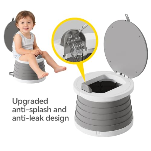 Portable Foldable Toddler Travel Potty - Medium Potty - Image 4